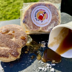 Salted Caramel Welsh Cakes