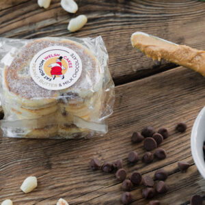 Peanut Butter & Milk Chocolate Chip Welsh Cakes