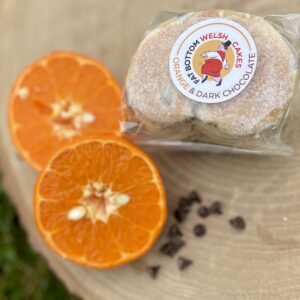 Valencia Orange & Dark Chocolate Welsh Cakes